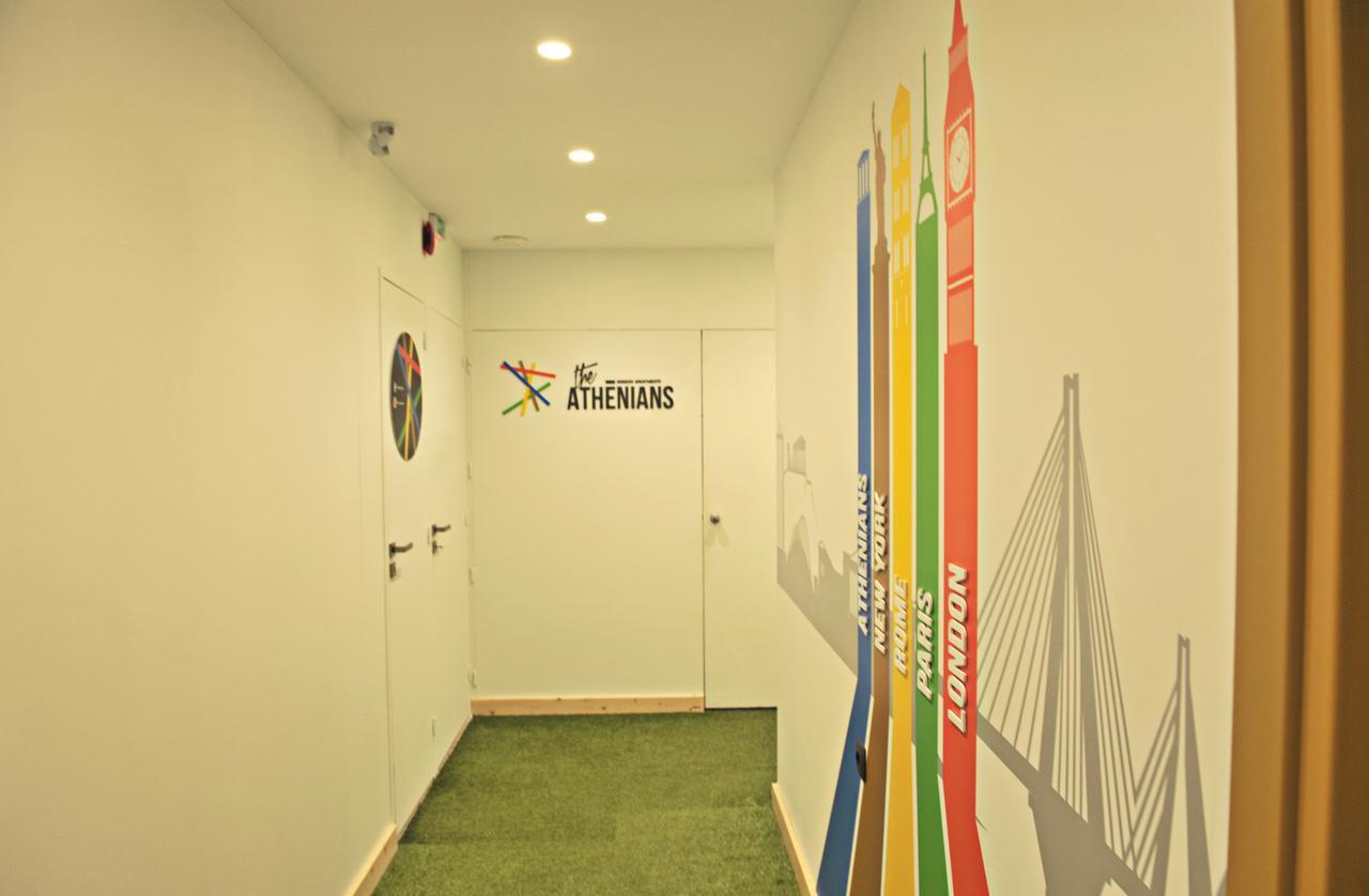 The Athenians Modern Apartments Exterior photo